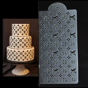 Stencil LV for DIY Craft projects 11x6 inches